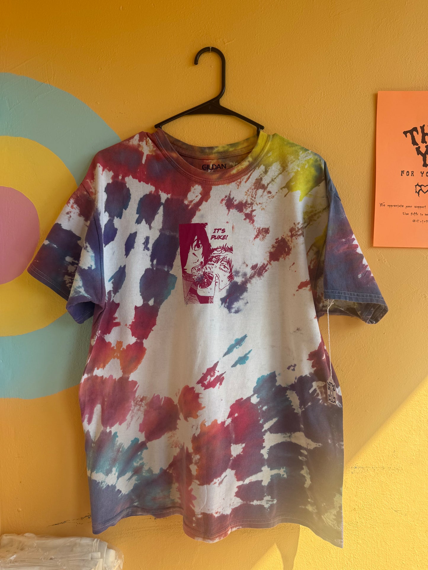 ITS PUKE tie dye